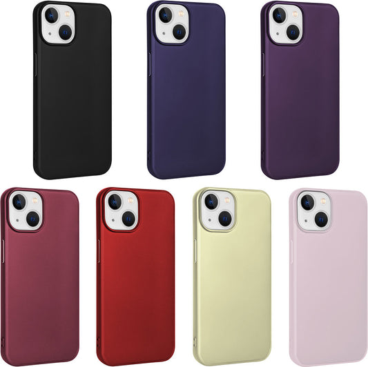 Apple iPhone 15 Plus Kılıf Mnc Premier Silikon Kapak-Derin Mor