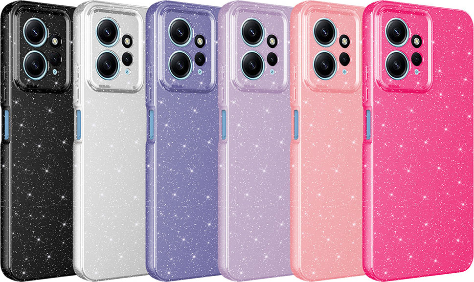 Xiaomi Redmi Note 12 4g Kılıf Kamera Korumalı Simli Lüks Mnc Koton Kapak-Turuncu
