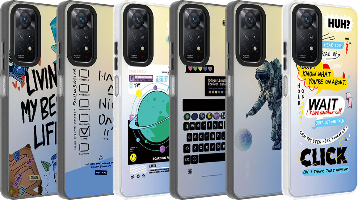 Xiaomi Redmi Note 12 Pro 4g Kılıf Desenli Mnc Dragon Sert Kapak-Have