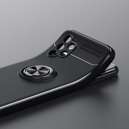 Galaxy A13 4g Kılıf Mnc Ravel Silikon Kapak-Kırmızı