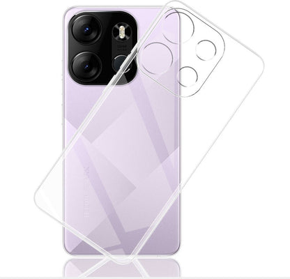 Tecno Spark Go 2023 Kılıf Mnc Süper Silikon Kapak-Renksiz