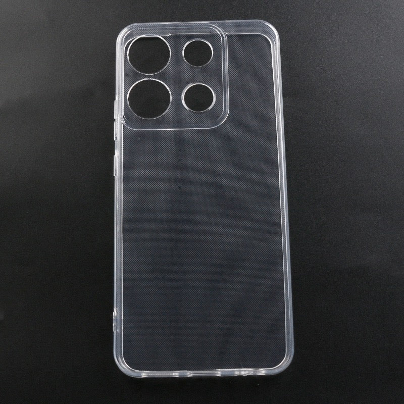 Tecno Spark Go 2023 Kılıf Mnc Süper Silikon Kapak-Renksiz