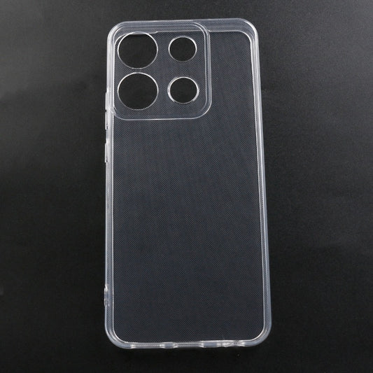 Tecno Spark Go 2023 Kılıf Mnc Süper Silikon Kapak-Renksiz
