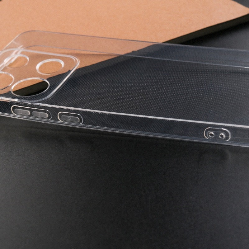 Tecno Spark Go 2023 Kılıf Mnc Süper Silikon Kapak-Renksiz