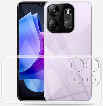 Tecno Spark Go 2023 Kılıf Mnc Süper Silikon Kapak-Renksiz