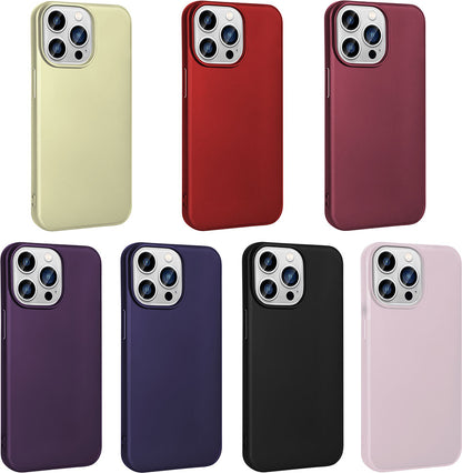 Apple iPhone 15 Pro Max Kılıf Mnc Premier Silikon Kapak-Siyah