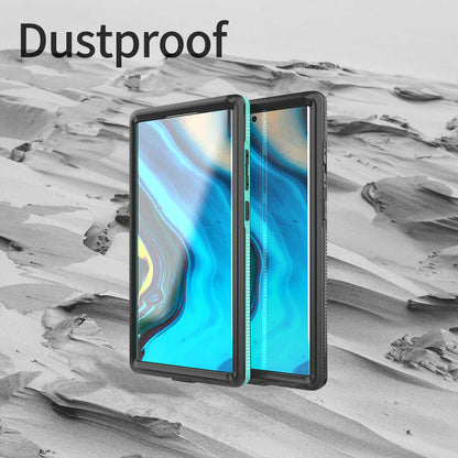 Galaxy S22 Ultra Kılıf 1-1 Su Geçirmez Kılıf-Siyah