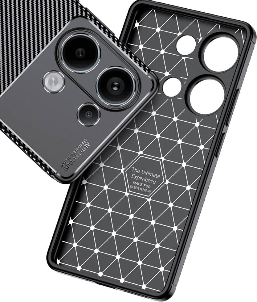 Xiaomi Redmi Note 13 Pro 4g Kılıf Mnc Negro Silikon Kapak-Lacivert