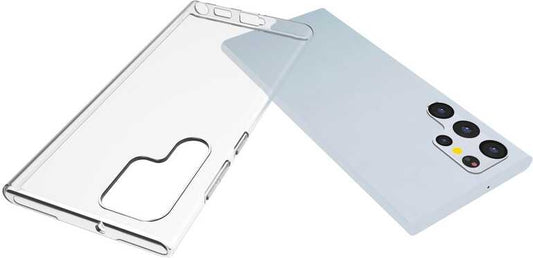 Galaxy S22 Ultra Kılıf Mnc Süper Silikon Kapak-Renksiz