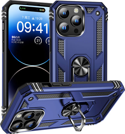 Apple iPhone 15 Pro Max Kılıf Mnc Vega Kapak-Mavi