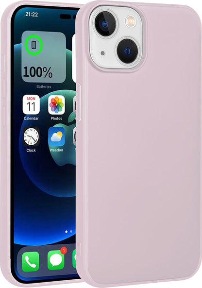 Apple iPhone 15 Kılıf Mnc Premier Silikon Kapak-Rose Gold