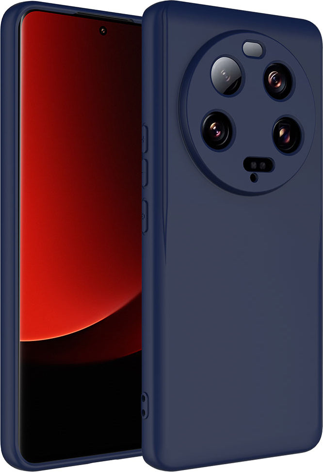 Xiaomi Mi 13 Ultra Kılıf Mnc Mara Laaakan Kapak-Lacivert