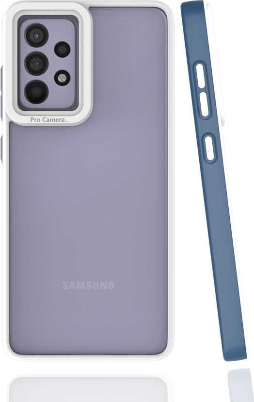 Galaxy A52 Kılıf Mnc Mima Kapak-Lacivert