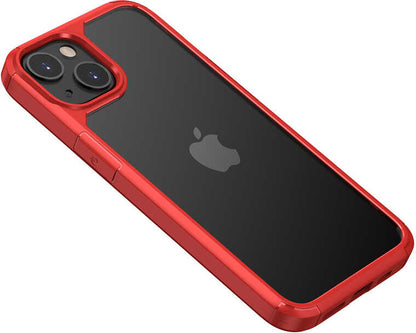iPhone 13 Kılıf Mnc Roll Kapak-Kırmızı