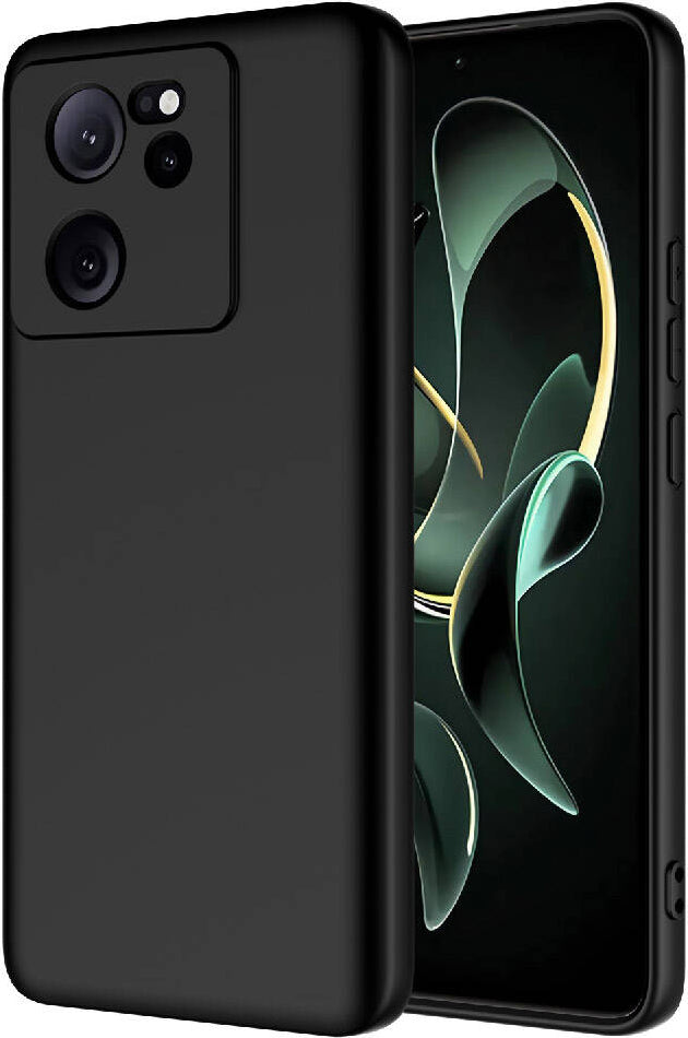 Xiaomi Mi 13T Kılıf Mnc Mara Laaakan Kapak-Siyah