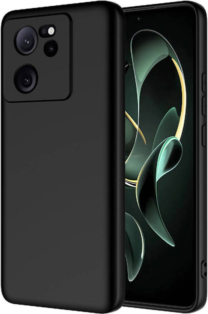 Xiaomi Mi 13T Kılıf Mnc Mara Laaakan Kapak-Siyah