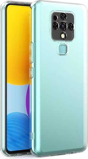 Tecno Camon 16 Kılıf Mnc Kamera Korumalı Süper Silikon Kapak-Renksiz