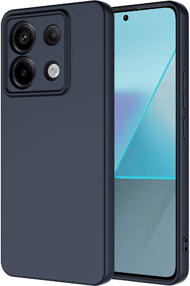 Xiaomi Redmi Note 13 Pro 5g Kılıf Mnc Mara Laaakan Kapak-Siyah