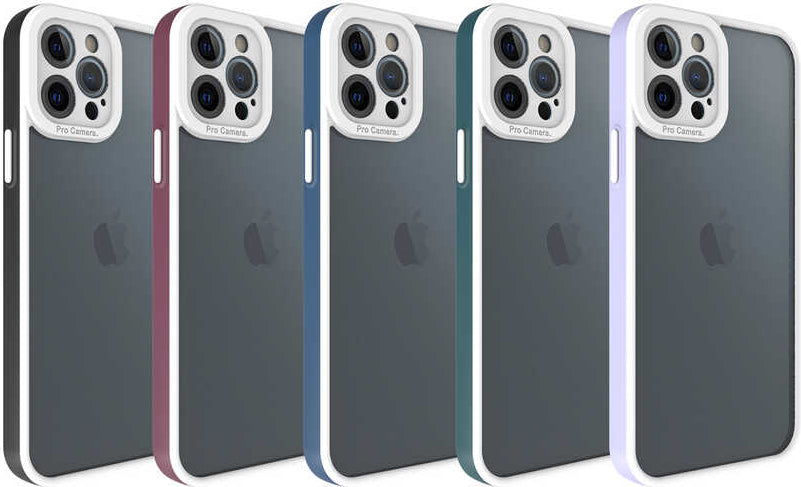 iPhone 12 Pro Kılıf Mnc Mima Kapak-Koyu Yeşil