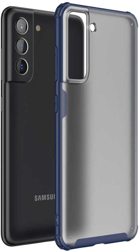 Galaxy S21 Fe Kılıf Mnc Volks Kapak-Lacivert