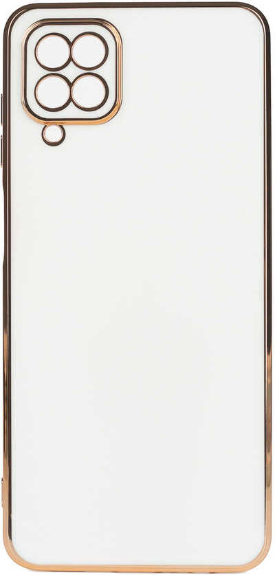 Galaxy A12 Kılıf Mnc Bark Kapak-Beyaz