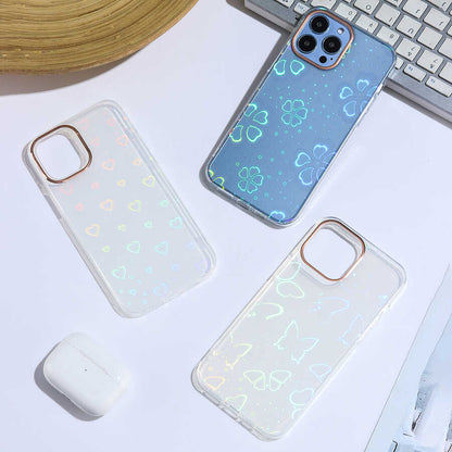 iPhone 13 Pro Kılıf Mnc Sidney Desenli Sert Kapak-Flower No3