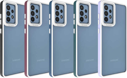 Galaxy A72 Kılıf Mnc Mima Kapak-Lacivert