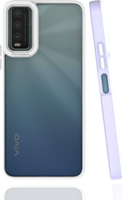 Vivo Y20S Kılıf Mnc Mima Kapak-Lila