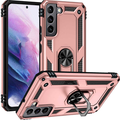 Galaxy S22 Kılıf Mnc Vega Kapak-Rose Gold
