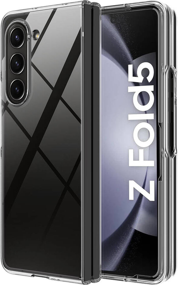 Galaxy Z Fold 5 Kılıf Mnc Droga Kapak-Renksiz