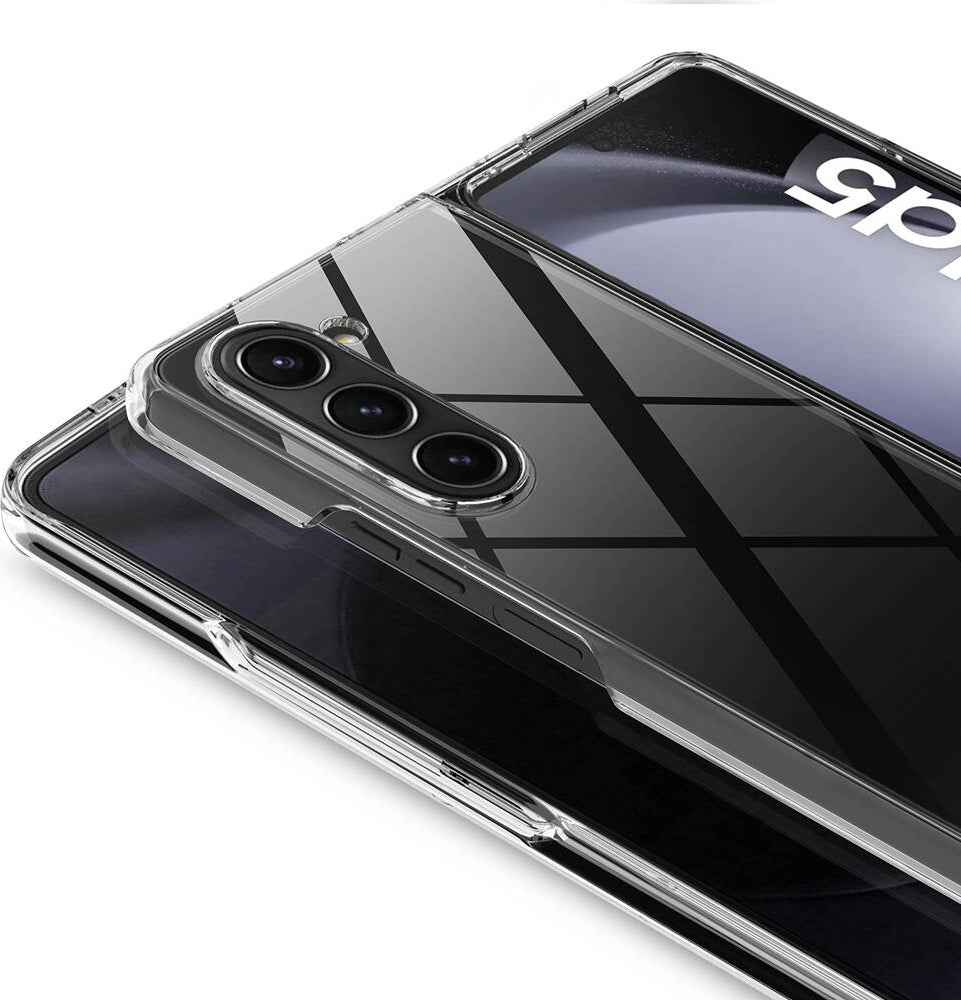 Galaxy Z Fold 5 Kılıf Mnc Droga Kapak-Renksiz