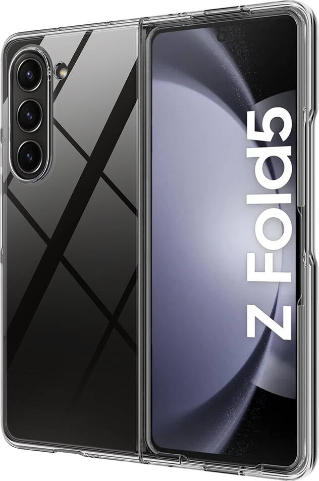 Galaxy Z Fold 5 Kılıf Mnc Droga Kapak-Renksiz