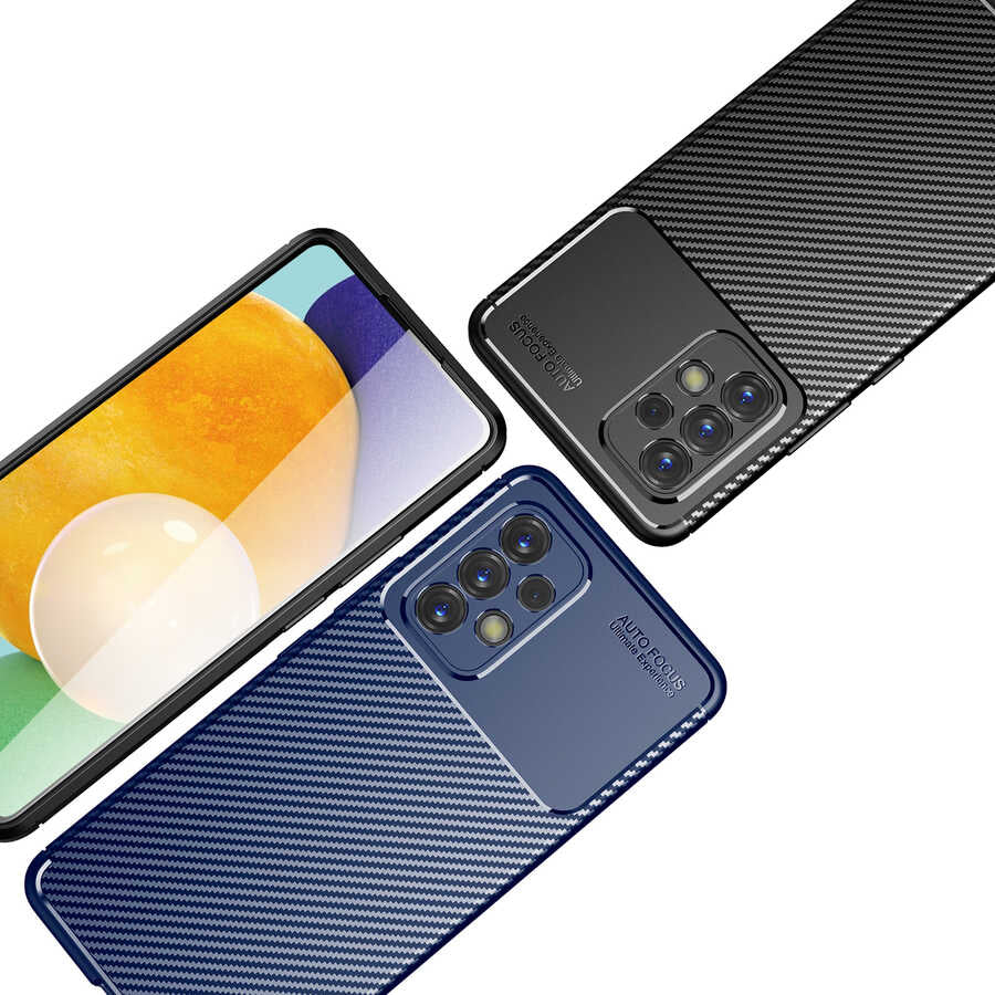 Galaxy A53 5g Kılıf Mnc Negro Silikon Kapak-Lacivert