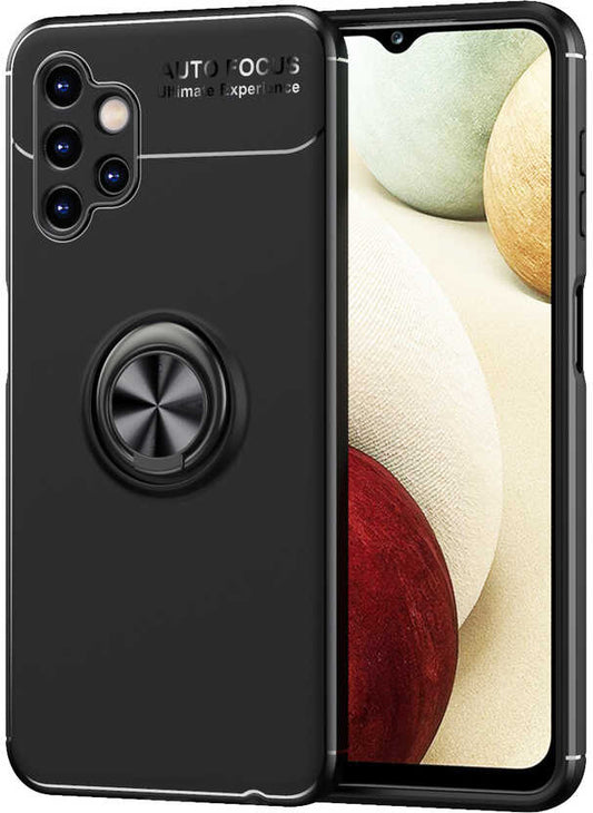 Galaxy A13 4g Kılıf Mnc Ravel Silikon Kapak-Siyah