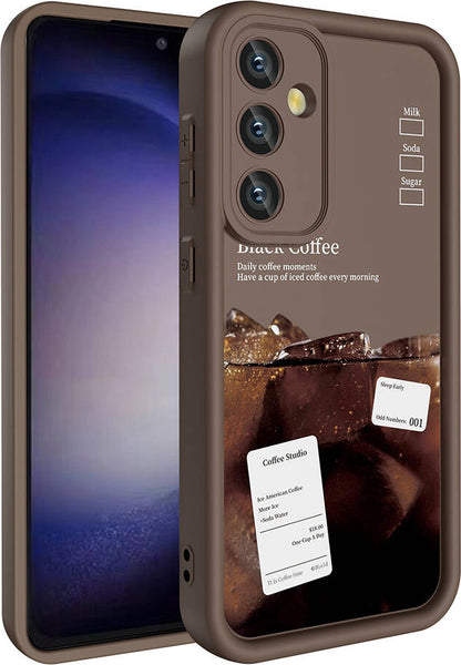 Galaxy S24 Kılıf Kamera Korumalı Baskılı Arka Yüzey Mnc Klas Kapak-Beyaz