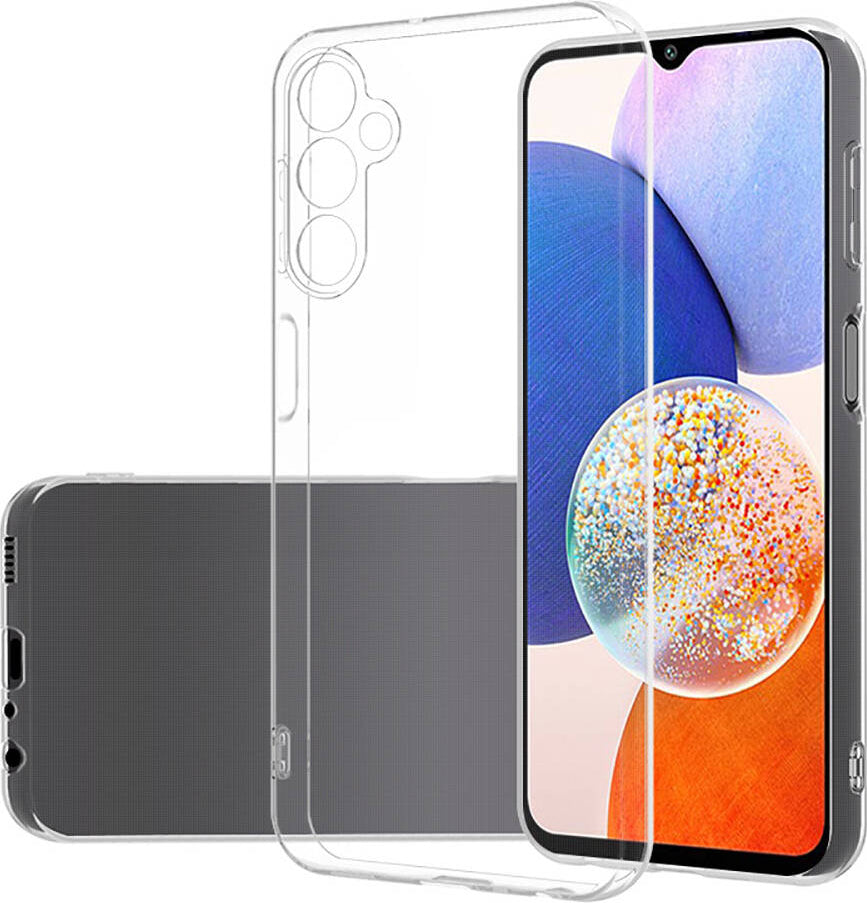 Galaxy A15 Kılıf Mnc Süper Silikon Kapak-Renksiz