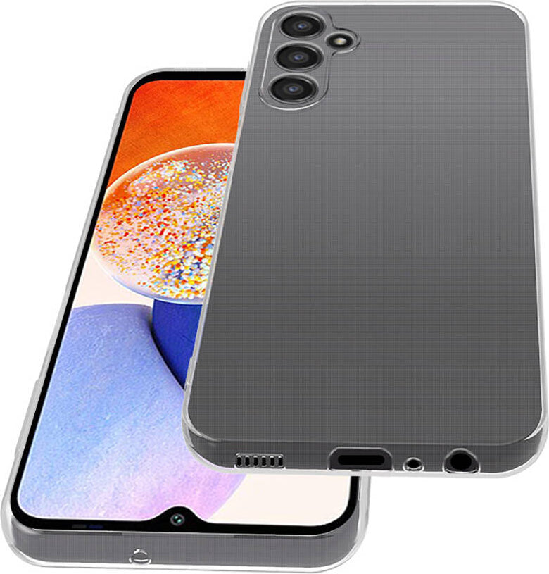 Galaxy A15 Kılıf Mnc Süper Silikon Kapak-Renksiz