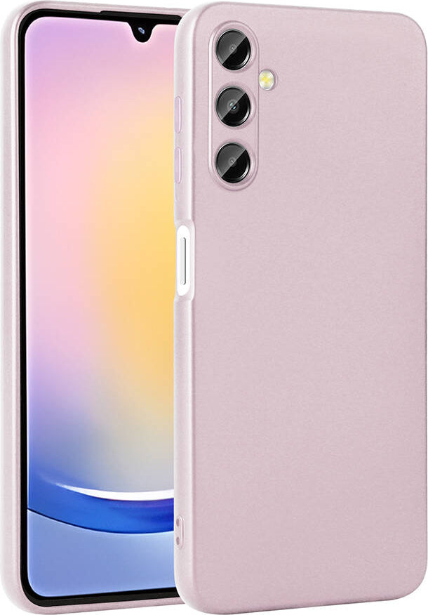 Galaxy A25 Kılıf Mnc Premier Silikon Kapak-Rose Gold