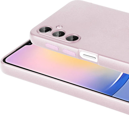 Galaxy A25 Kılıf Mnc Premier Silikon Kapak-Rose Gold