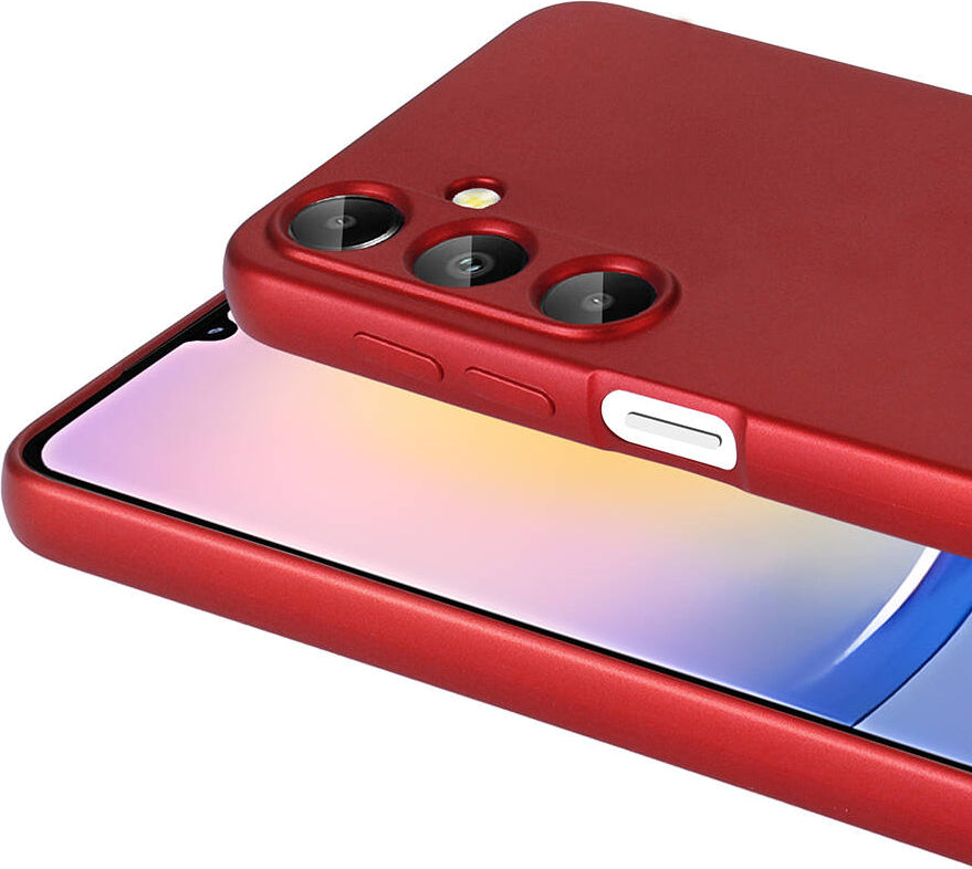 Galaxy A25 Kılıf Mnc Premier Silikon Kapak-Mürdüm