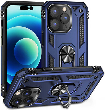 iPhone 14 Pro Uyumlu Mnc Vega Kapak-Mavi