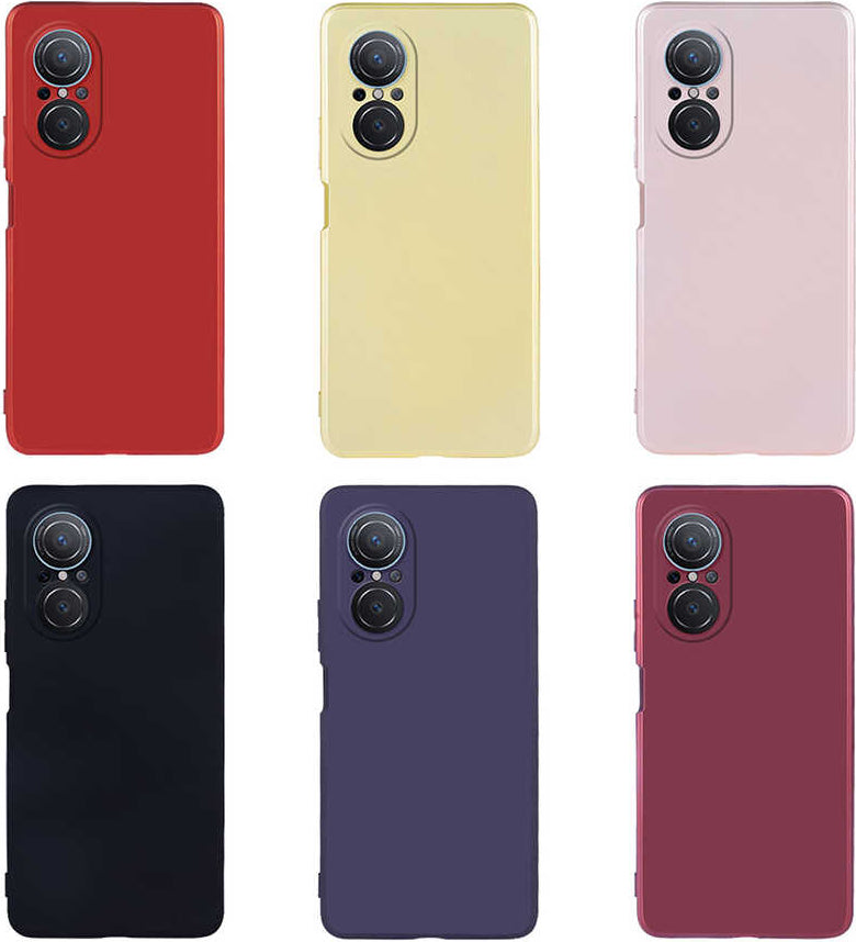 Huawei Nova 9 Se Kılıf Mnc Premier Silikon Kapak-Rose Gold
