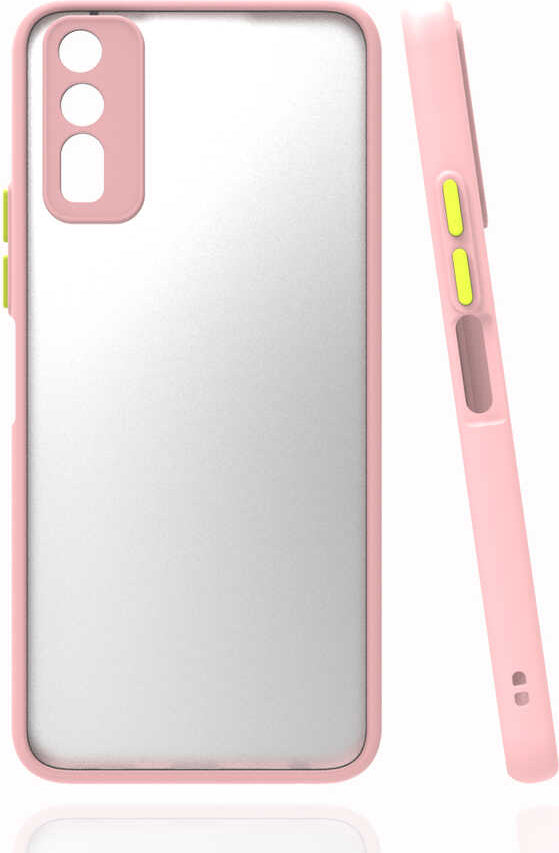 Vivo Y11S Kılıf Mnc Hux Kapak-Pembe