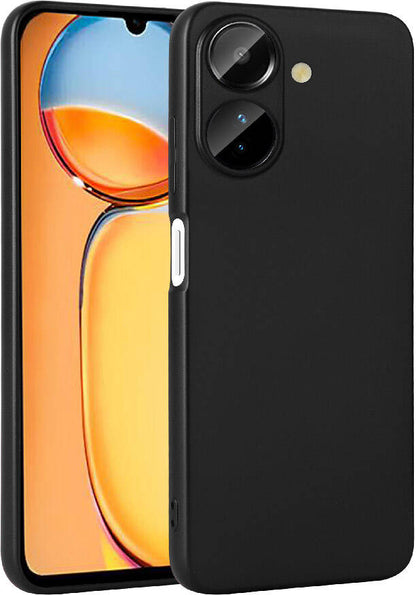 Xiaomi Redmi 13C Kılıf Mnc Premier Silikon Kapak-Siyah