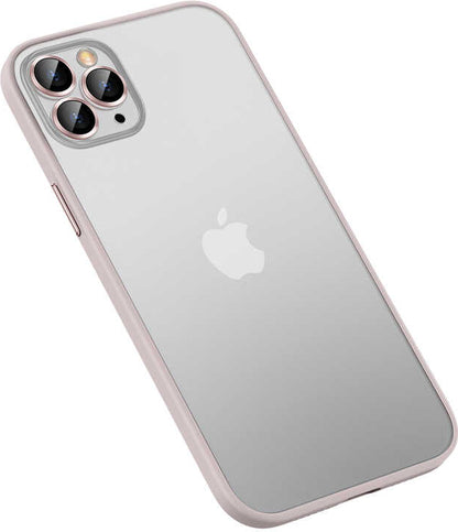 iPhone 12 Pro Max Kılıf Mnc Retro Kapak-Rose Gold