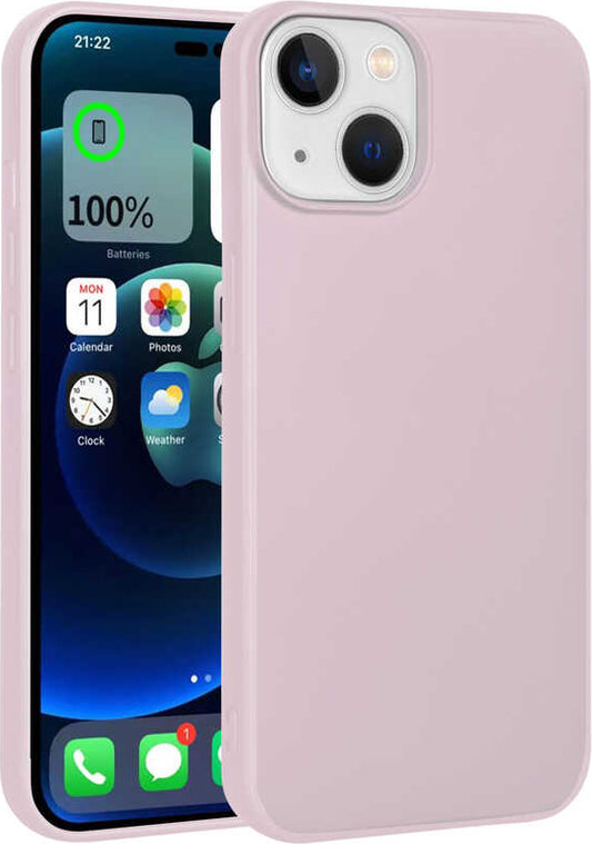 iPhone 14 Plus Uyumlu Mnc Premier Silikon Kapak-Rose Gold