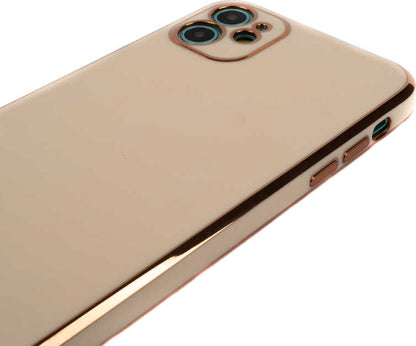 iPhone 11 Kılıf Mnc Bark Kapak-Koyu Yeşil