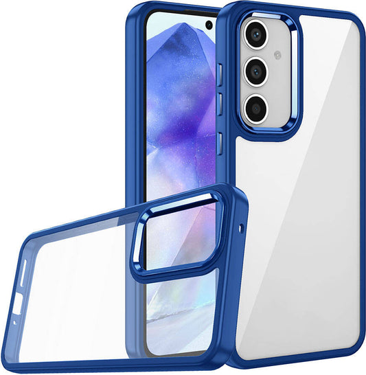 Galaxy A05S Kılıf Mnc Flora Kapak-Mavi