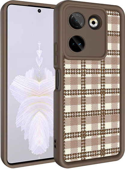 Tecno Camon 20 Pro 4g Kılıf Kamera Korumalı Baskılı Arka Yüzey Mnc Klas Kapak-Siyah