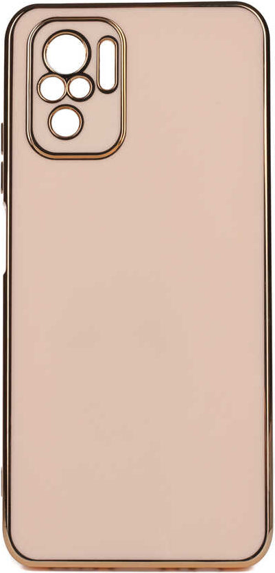 Xiaomi Redmi Note 10 Kılıf Mnc Bark Kapak-Rose Gold